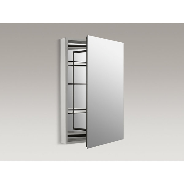 KOHLER Catalan® Aluminum SingleDoor Medicine with 107 Degree Hinge, Frameless with